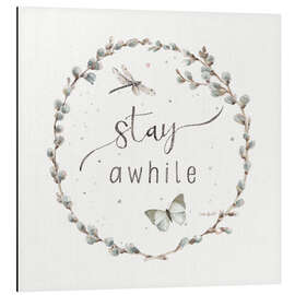 Magnettafel Bleib doch ein bisschen (Englisch)