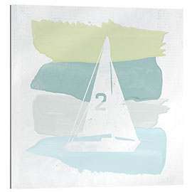 Quadro em plexi-alumínio Seaside Swatch Sailboat