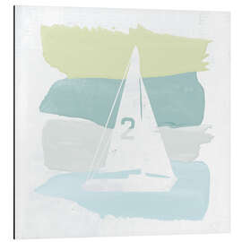 Magnettafel Segelboot