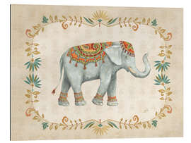 Stampa su plexi-alluminio Elephant Walk II