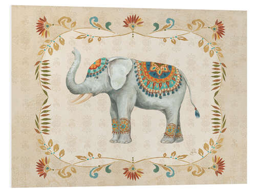 Foam board print Elephant Walk III