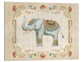 Stampa su plexi-alluminio Elephant Walk III