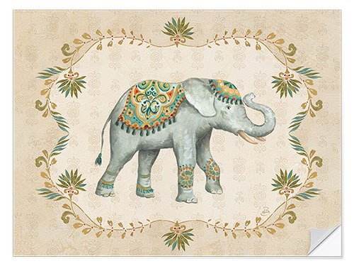 Wall sticker Elephant Walk IV