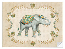 Wall sticker Elephant Walk IV