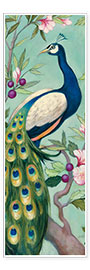 Poster  Pretty Peacock II - Julia Purinton