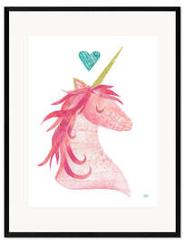 Framed art print Unicorn Magic I