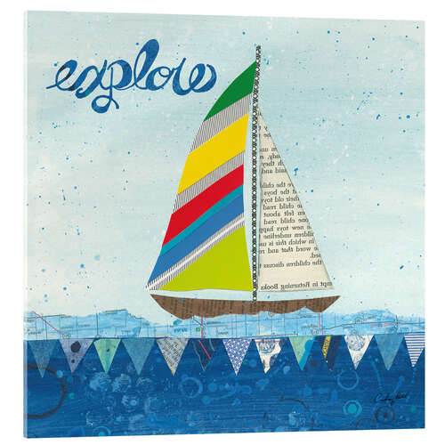 Akryylilasitaulu Rainbow Spinnakers IV