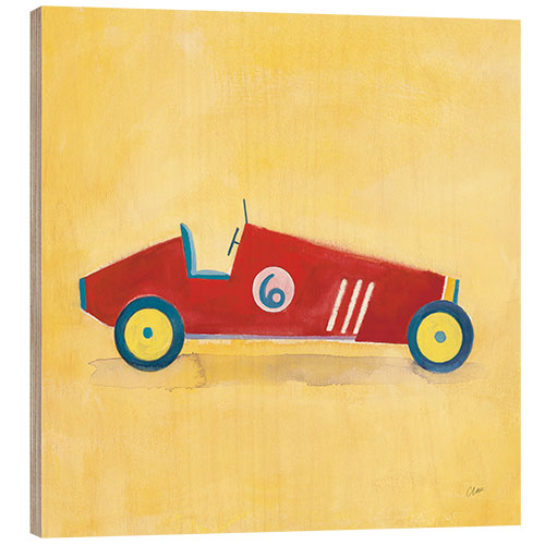 Stampa su legno Race Car 6 