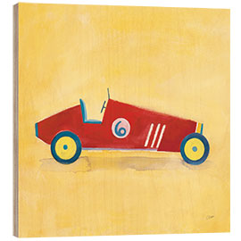 Wood print Race Car 6 