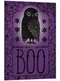 Magnettafel Halloween Eule