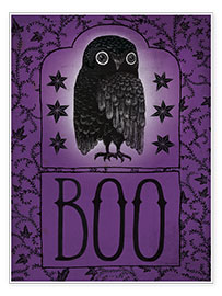 Poster Halloween Boo