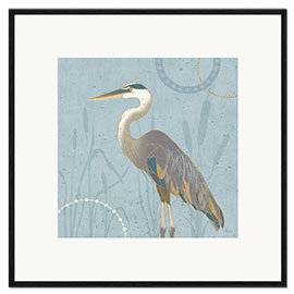 Framed art print By the Shore III