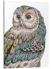 Magnettafel Schöne Eule I