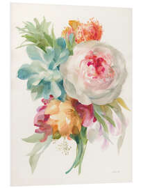 Foam board print Garden Bouquet I