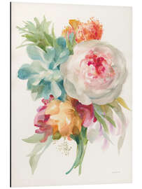 Magnettafel Garten Blumenstrauß I