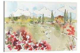 Magnettafel Toskanische Eleganz II