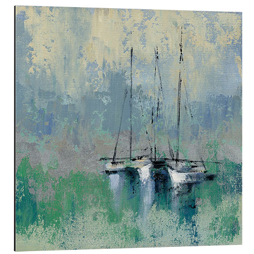 Aluminium print Boats in the Harbor II