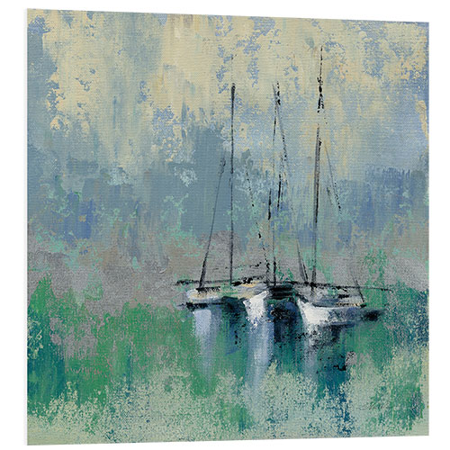 Tableau en PVC Bateaux dans le port II