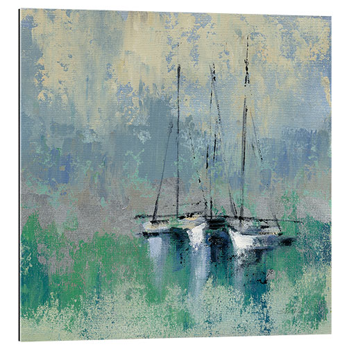 Tableau en plexi-alu Bateaux dans le port II