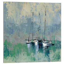 Tableau en plexi-alu Bateaux dans le port II