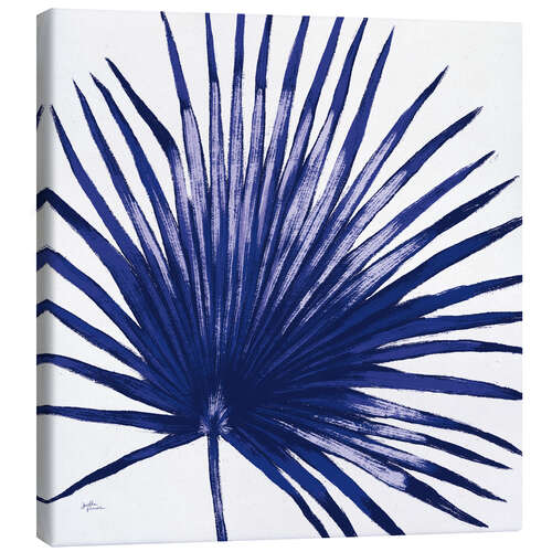 Canvas print Welcome to Paradise XVI Indigo