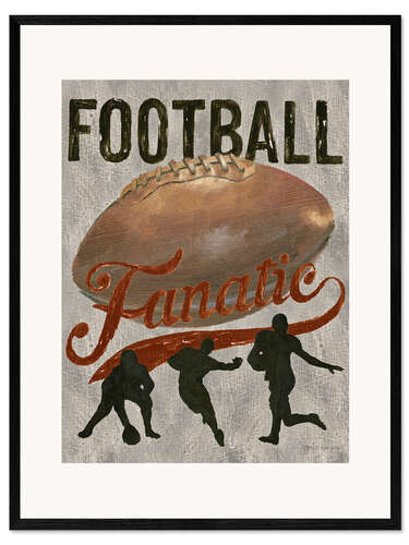 Framed art print Game Day V