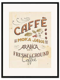 Framed art print Authentic Coffee VII