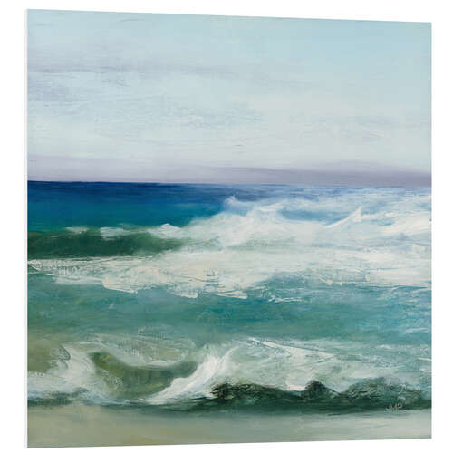 Foam board print Azure Ocean