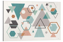 Magnettafel Abstract Geo I