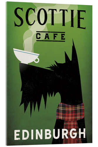 Acrylic print Scottie Cafe