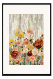 Gerahmter Kunstdruck Sprinkled Flowers II