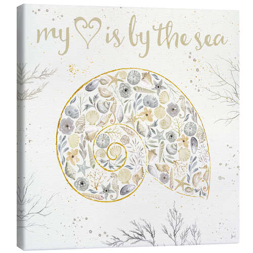 Canvas print Seaside Blossoms III Neutral