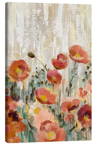 Leinwandbild Mohn Blumen III