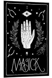 Foam board print Halloween Magick I