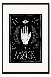 Gerahmter Kunstdruck Halloween Magick I