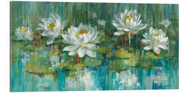 Quadro em plexi-alumínio Water Lily Pond