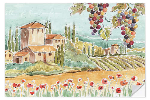 Wandsticker Tuscan Breeze I