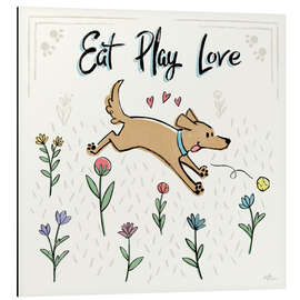 Magnettafel Hunde im Garten II