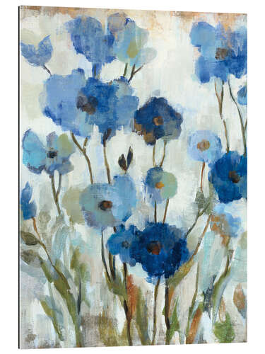 Gallery print Abstracted Floral in Blue II