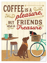 Wall sticker Coffee and Friends II