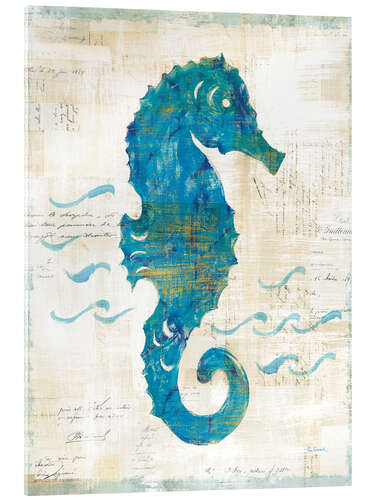 Akrylglastavla Seahorses and waves III