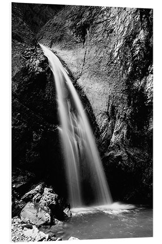 Tableau en PVC Cascade de Chessiloch à Entlebuch, Suisse