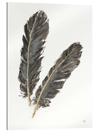 Gallery print Gold Feathers IV