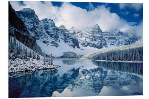 Tableau en plexi-alu Lac Moraine au Canada