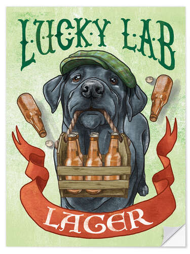 Naklejka na ścianę Beer Dogs V