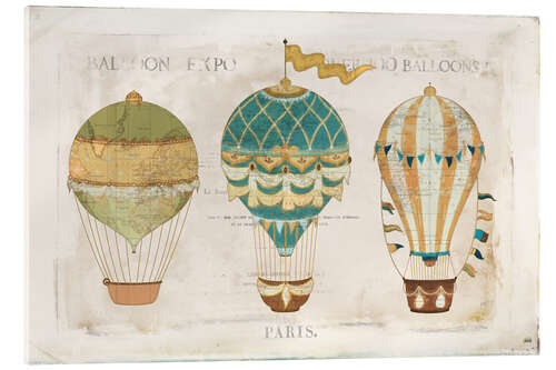 Acrylic print Balloon Expo I