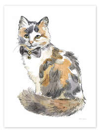 Wall print  Fancy Cats II - Beth Grove
