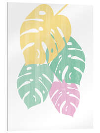 Gallery print Monstera III Bright on White