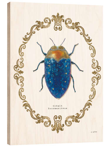 Hout print Adorning Coleoptera V