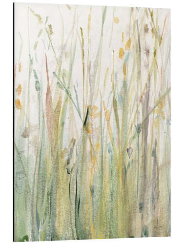 Aluminium print Spring Grasses I